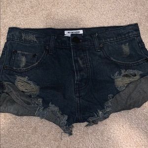 one teaspoon jean shorts